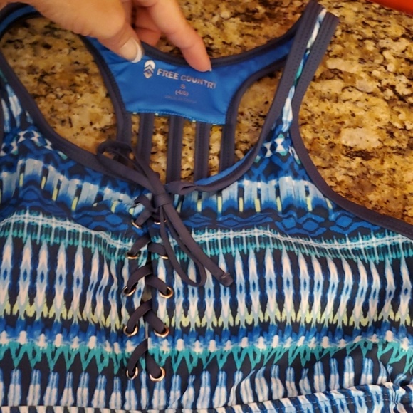 Free Country Racerback Tankini - Picture 2 of 4